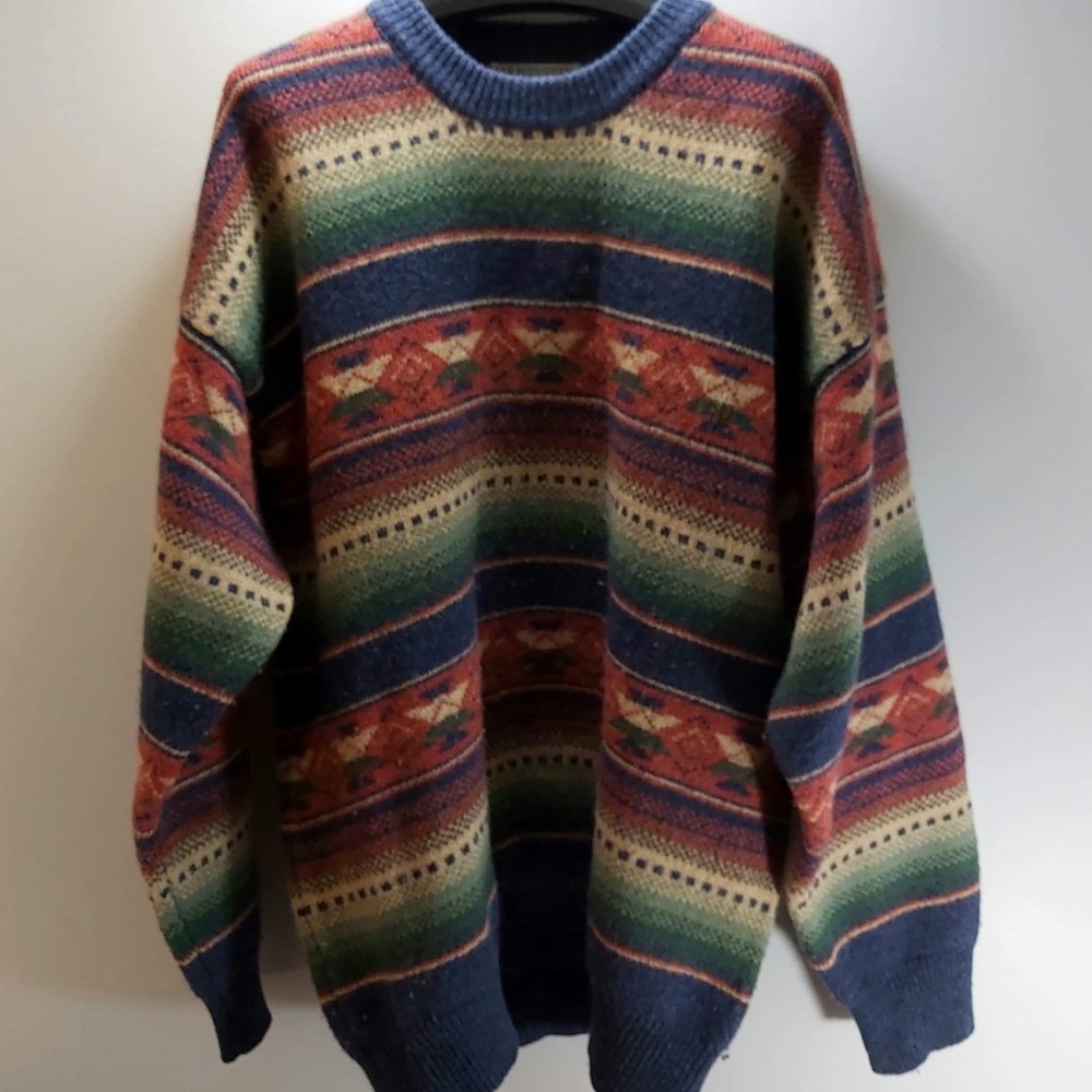 Vintage Shetland Sheep Wool sweater